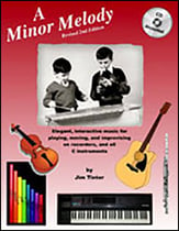 A MINOR MELODY BOOK/CD cover